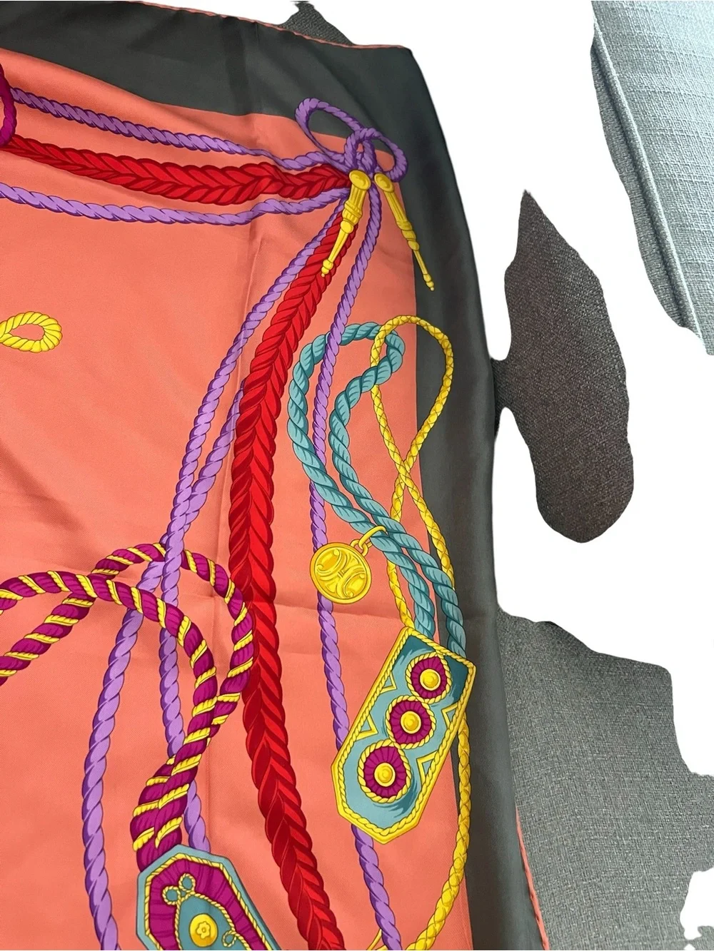 CELINE Silk Scarf